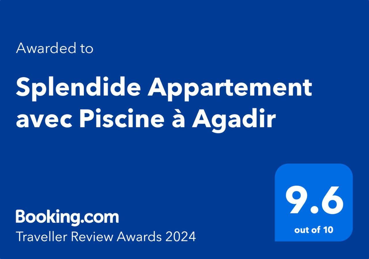 Splendide Appartement Avec Piscine A Agadir Bagian luar foto